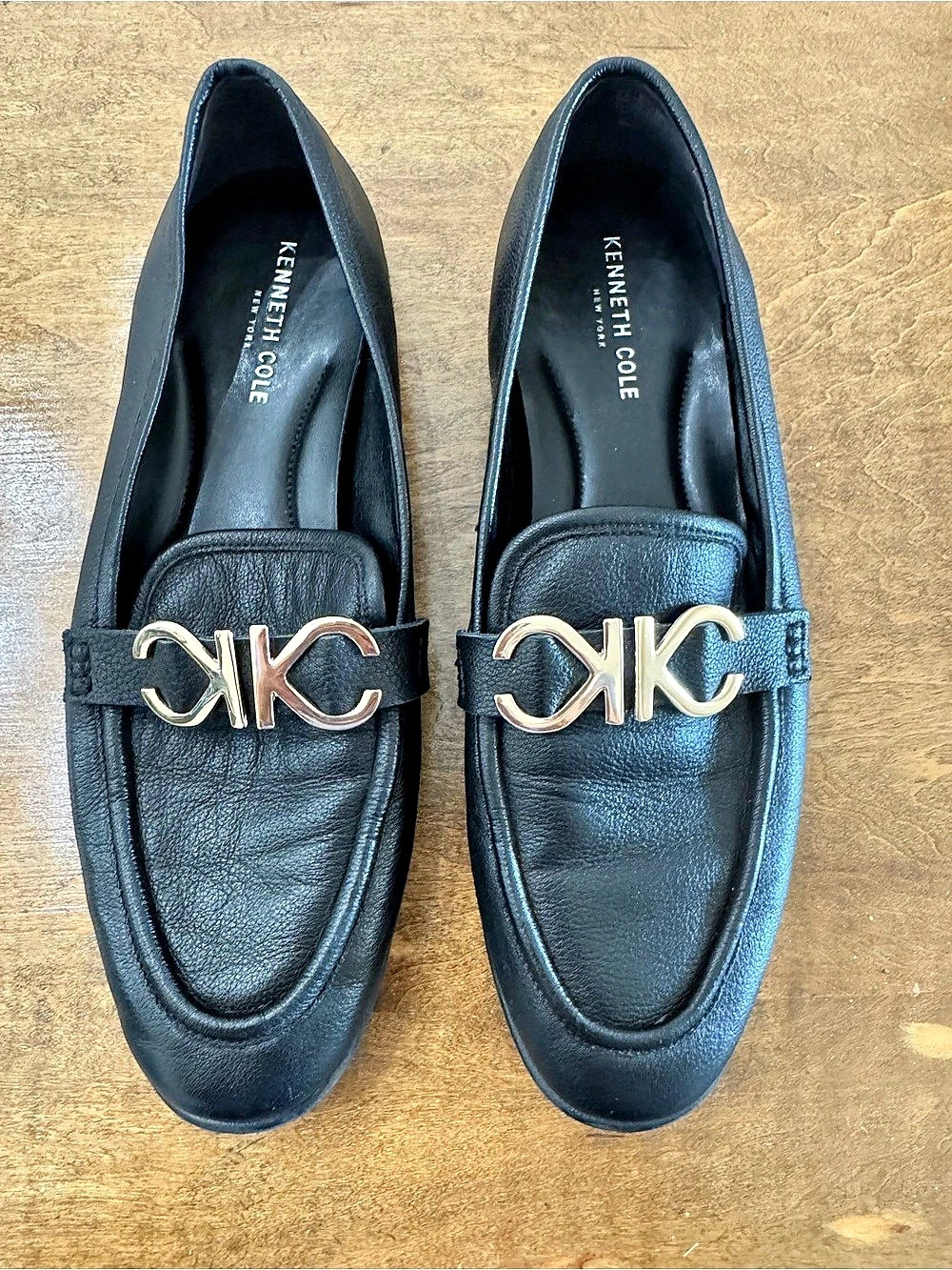 Kenneth Cole Black Loafers US 8.5 M
